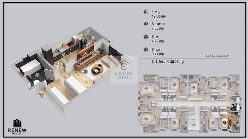 Militari Residence Garsoniera aprilie 2026
