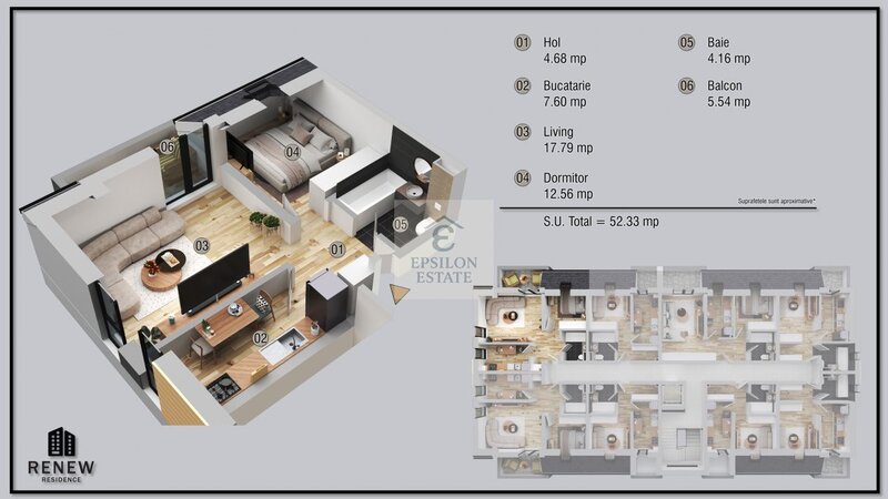 Militari Residence Ap. 2 cam.  finalizare aprilie 2026 zona Militari Residence