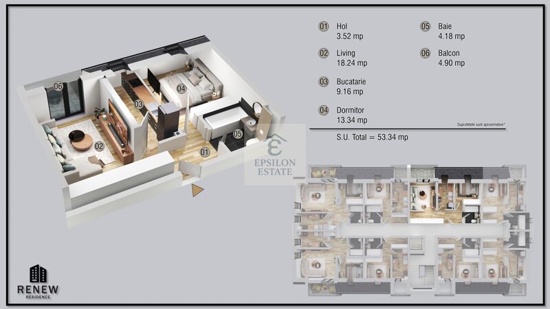 Militari Residence Ap. 2 cam.  finalizare aprilie 2026 zona Militari Residence